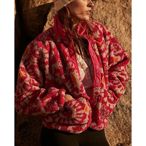 NWT FP Movement Rocky Ridge Jacket / Fuschia So Bright Combo - Picture 3 of 6